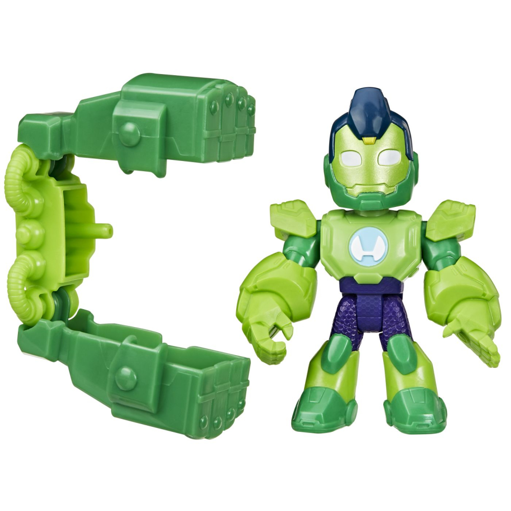 MARVEL IRON MAN SI PRIETENII SAI UIMITORI FIGURINA IRON HULK 7.6CM [2]