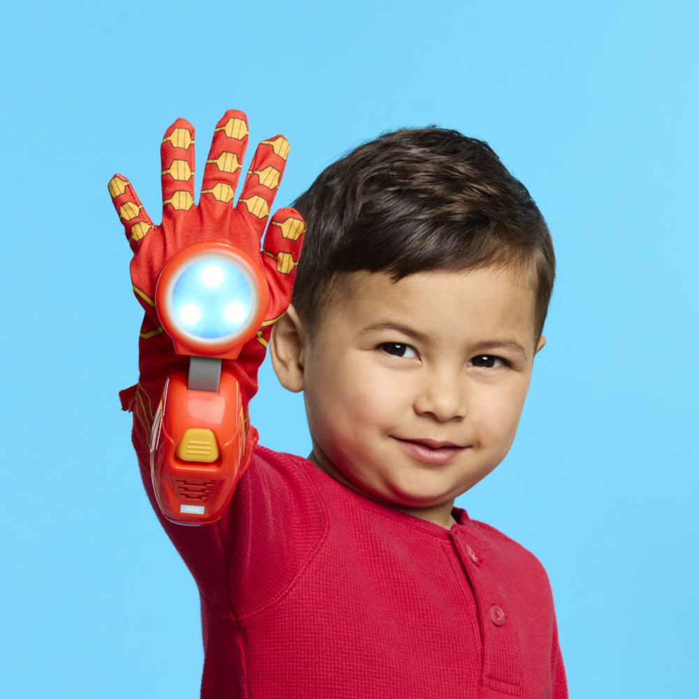 MARVEL IRON MAN SI PRIETENII SAI UIMITORI MANUSA REPULSOR CU SUNETE SI LUMINI [3]