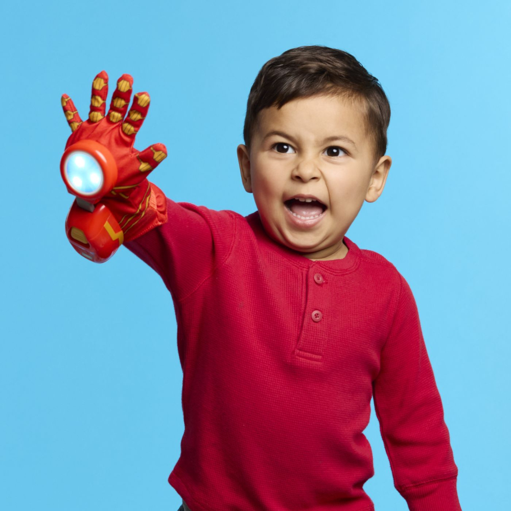 MARVEL IRON MAN SI PRIETENII SAI UIMITORI MANUSA REPULSOR CU SUNETE SI LUMINI [5]