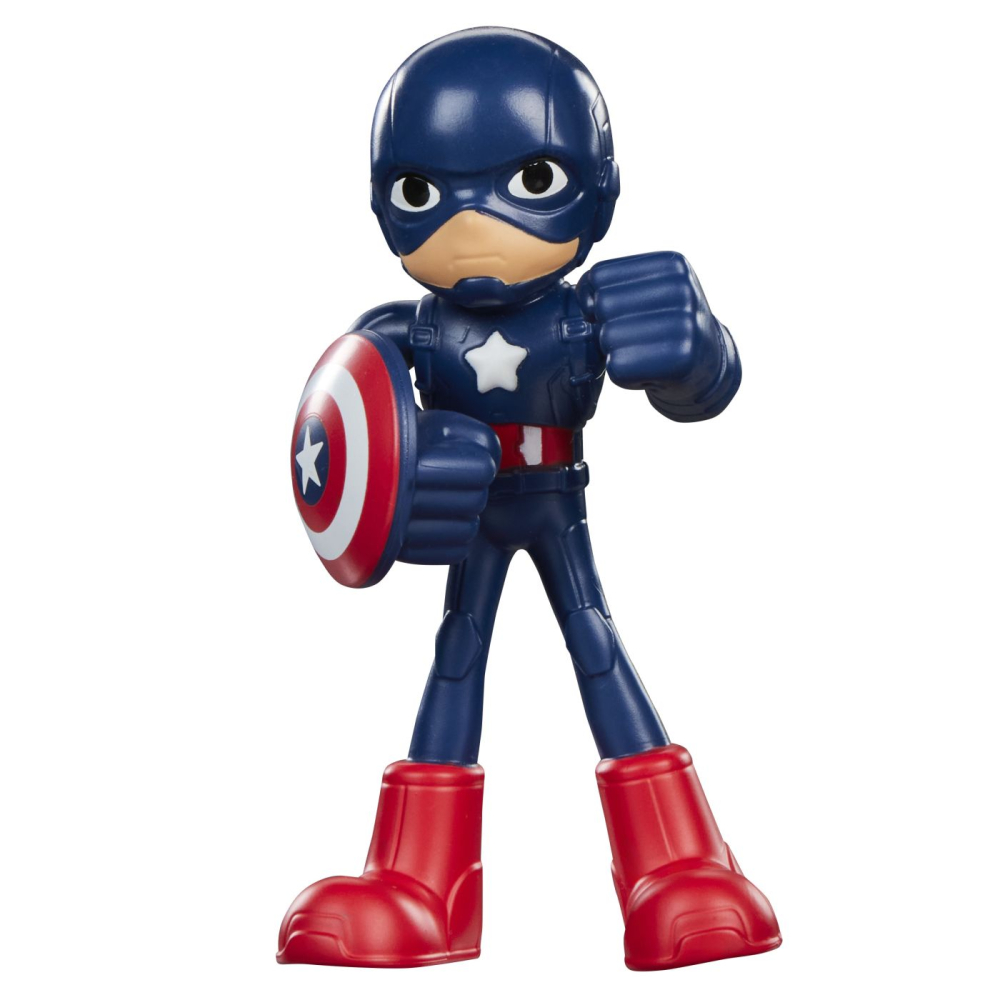 MARVEL RAZBUNATORII FIGURINA CAPTAIN AMERICA 6CM [2]