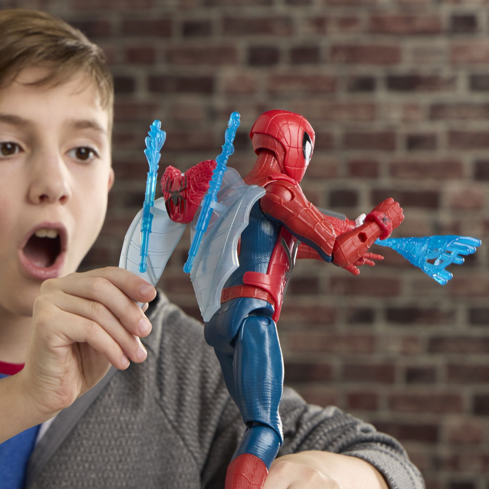 MARVEL SPIDER MAN SET DE JOACA ECHIPAMENTUL SUPREM AL LUI SPIDER MAN CU FIGURINA SI ACCESORII [6]