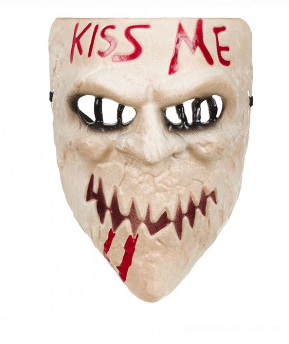 Masca Halloween  Cap craniu KISS ME [1]