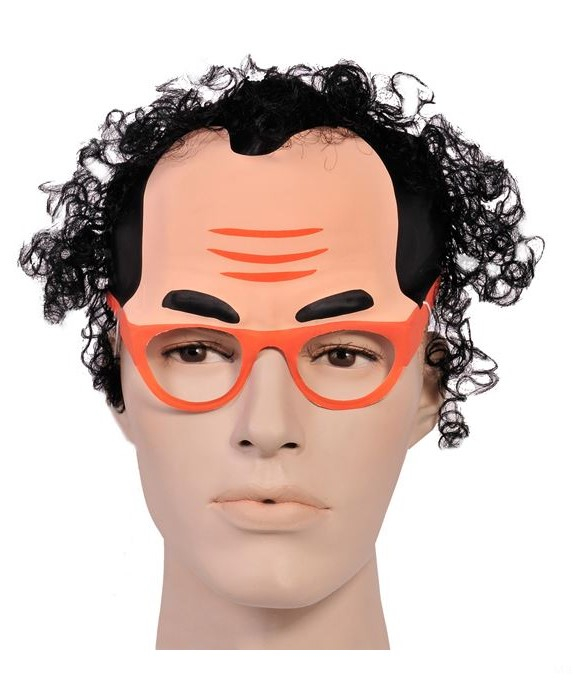 Masca Halloween cu par si ochelari [3]