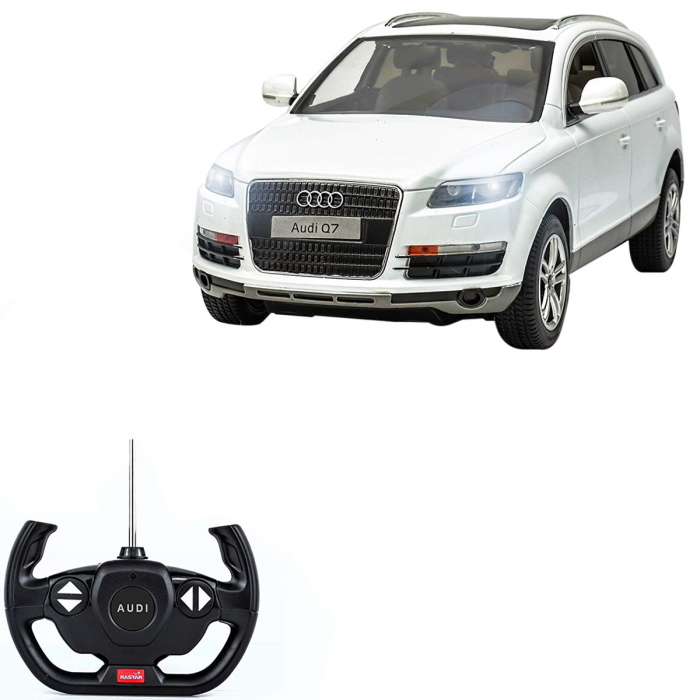 Masina cu telecomanda audi q7 alb scara 1 la 14 [2]