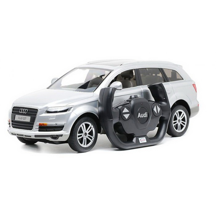 Masina cu telecomanda audi q7 alb scara 1 la 14 [4]