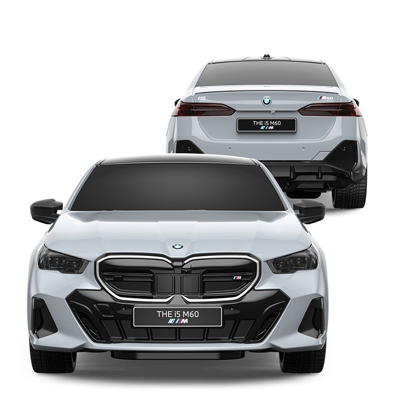 MASINA CU TELECOMANDA BMW I5 GRI SCARA 1 LA 24 [3]