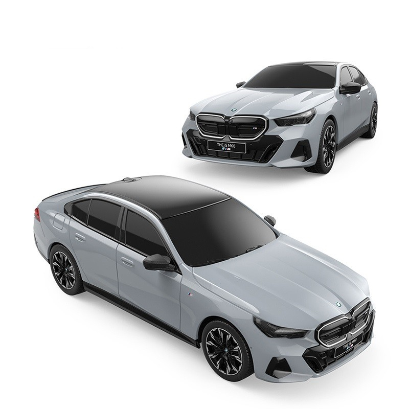 MASINA CU TELECOMANDA BMW I5 GRI SCARA 1 LA 24 [4]