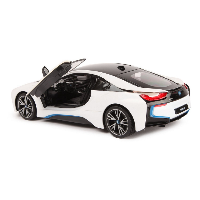 Masina cu telecomanda bmw i8 alb scara 1 la 14 [4]
