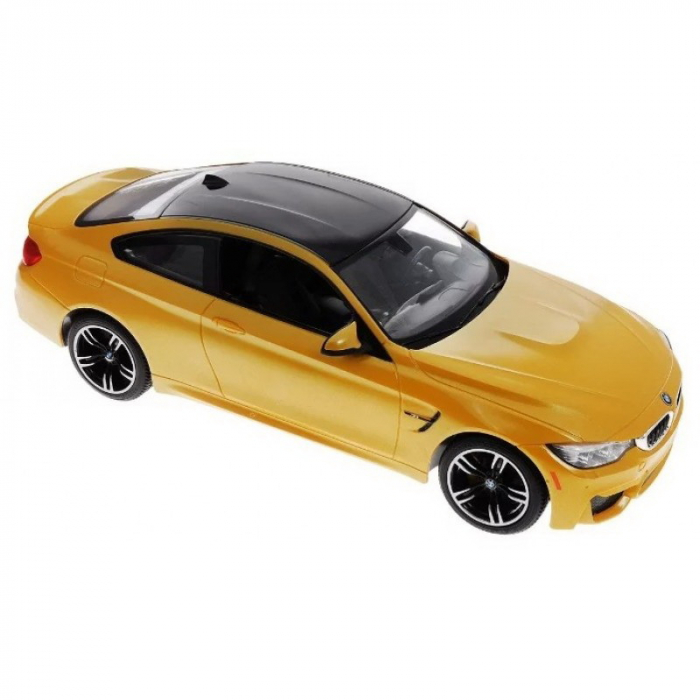 Masina cu telecomanda bmw m4 galben cu scara 1 la 14 [4]