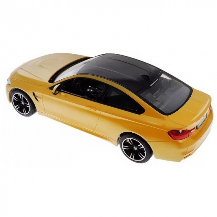 Masina cu telecomanda bmw m4 galben cu scara 1 la 14 [5]