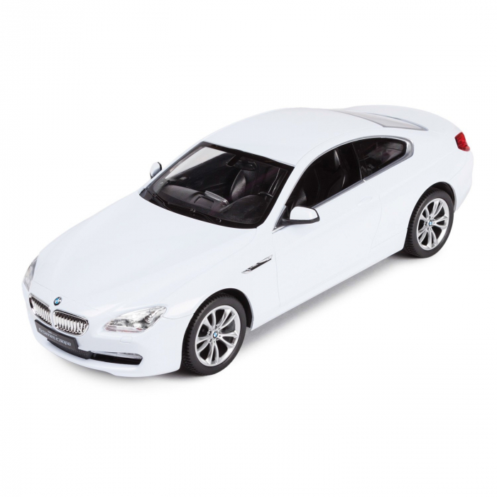 MASINA CU TELECOMANDA BMW SERIA 6 ALB CU SCARA 1 LA 14 [9]