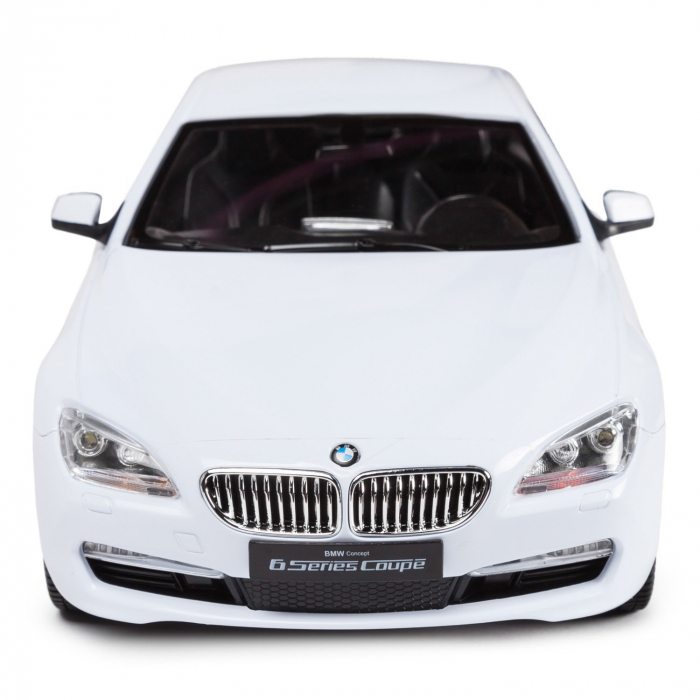 MASINA CU TELECOMANDA BMW SERIA 6 ALB CU SCARA 1 LA 14 [7]
