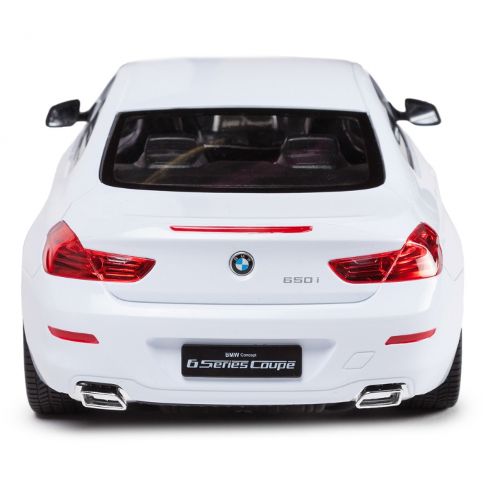 MASINA CU TELECOMANDA BMW SERIA 6 ALB CU SCARA 1 LA 14 [5]