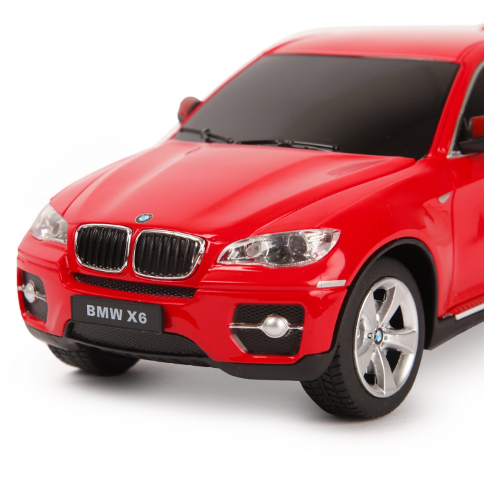 Mașină cu Telecomandă BMW X6 Roșu, Scara 1:24  [5]