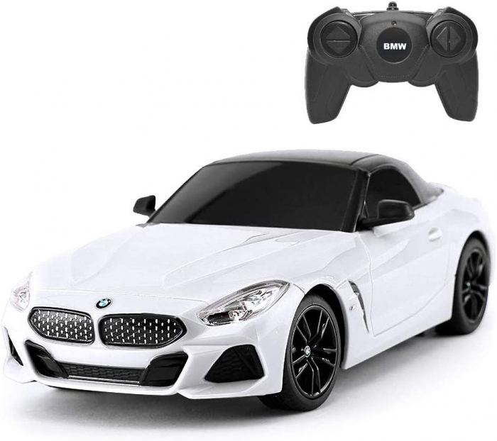 Mașină cu Telecomandă BMW Z4 Albă, Scara 1:24  [2]