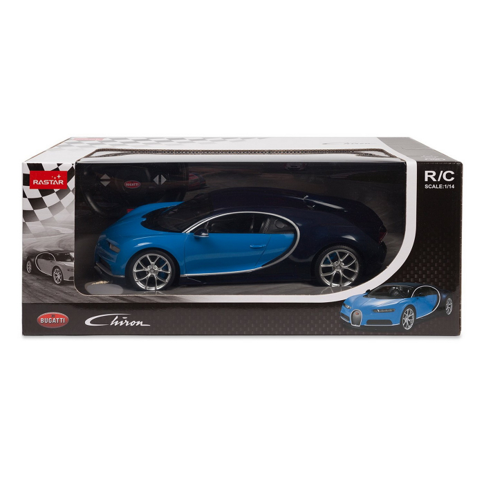 Masina cu telecomanda bugatti chiron albastru scara 1 la 14 [2]