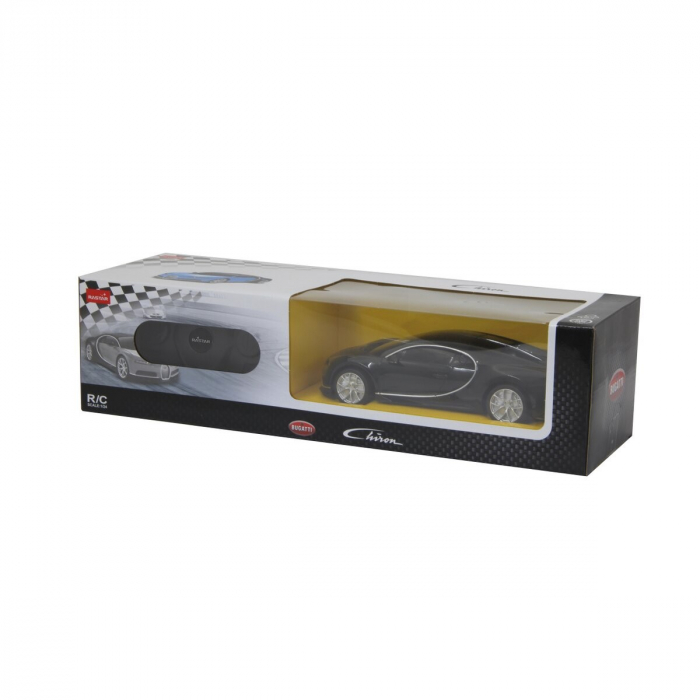 Mașină cu Telecomandă Bugatti Chiron Negru, Scara 1:24 [7]