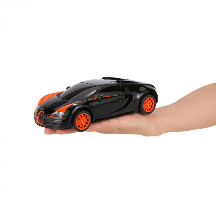 Mașină cu Telecomandă Bugatti Grand Sport Vitesse Negru, Scara 1:24 [3]