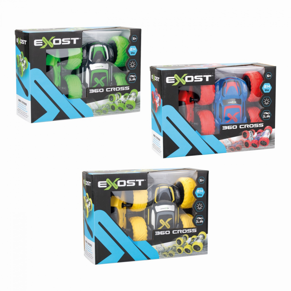 MASINA CU TELECOMANDA EXOST RC 1:18 360 CROSS LED [1]