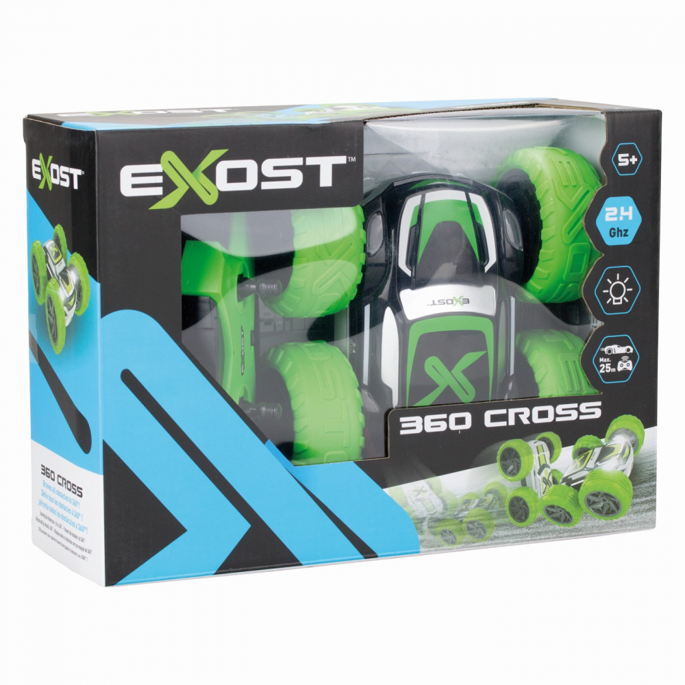MASINA CU TELECOMANDA EXOST RC 1:18 360 CROSS LED [2]