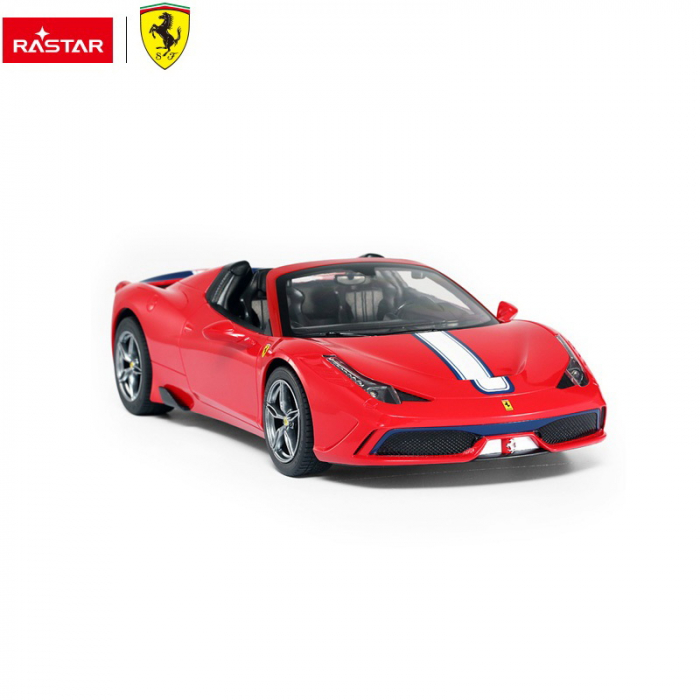 MASINA CU TELECOMANDA FERRARI 458 ROSIE SCARA 1 LA 14 [5]