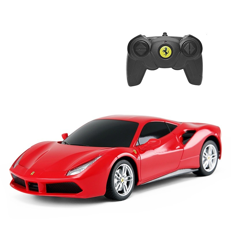 MASINA CU TELECOMANDA FERRARI 488 GTB ROSU SCARA 1 LA 24 [2]