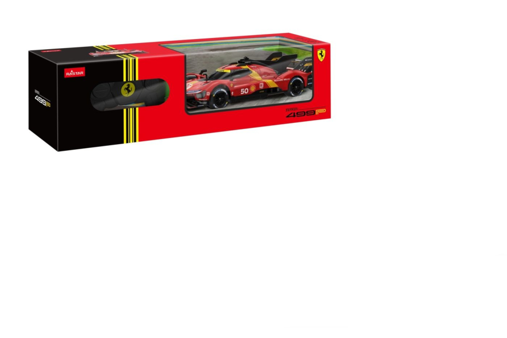 MASINA CU TELECOMANDA FERRARI 499P ROSU SCARA 1 LA 24
