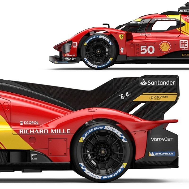 MASINA CU TELECOMANDA FERRARI 499P SCARA 1 LA 14 [10]
