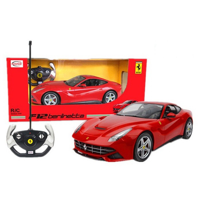 Masina cu telecomanda ferrari f12 rosu scara 1 la 14 [9]