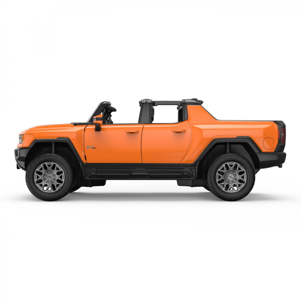 MASINA CU TELECOMANDA GMC HUMMER EV PORTOCALIU SCARA 1 LA 16 [3]