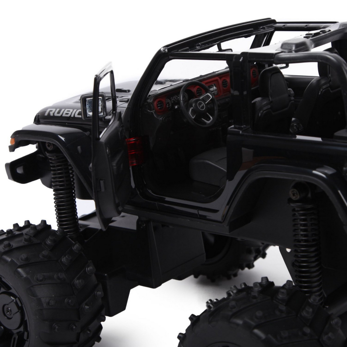 Mașină cu Telecomandă Jeep Wrangler JL Negru [5]