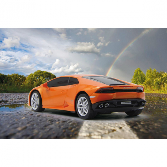 Mașină cu Telecomandă Lamborghini Huracan LP610-4 Portocaliu, Scara 1:24 [6]