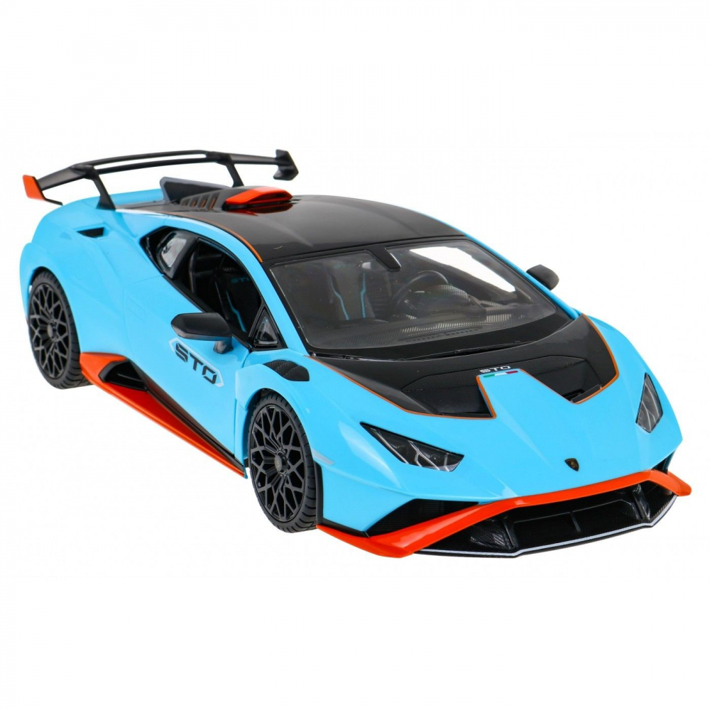 MASINA CU TELECOMANDA LAMBORGHINI HURACAN STO ALBASTRU SCARA 1 LA 14 [7]