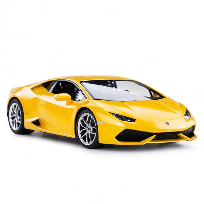 Masina cu telecomanda lamborghini lp610-4 galbena scara 1 la 14 [4]