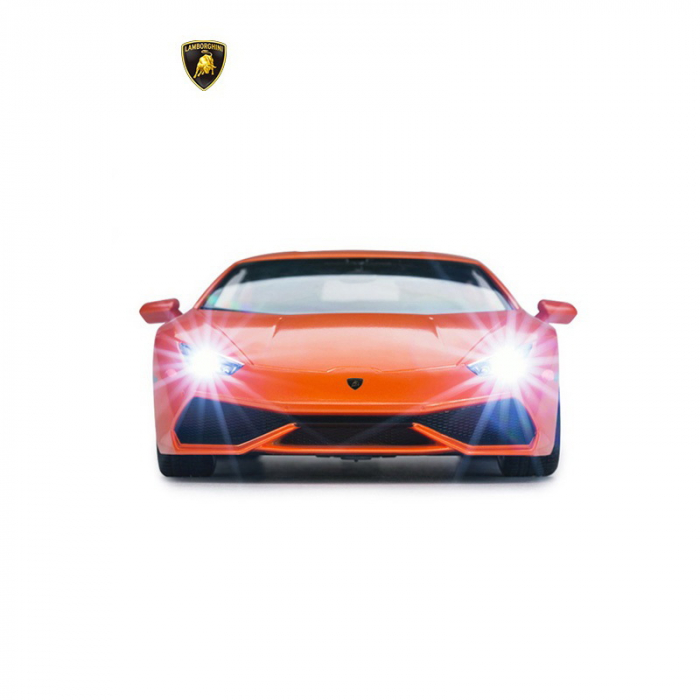 Masina cu telecomanda lamborghini lp610-4 portocalie scara 1 la 14 [2]