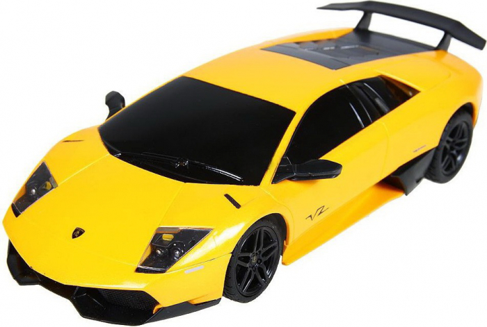 Mașină cu Telecomandă Lamborghini Murcielago LP670 Galben, Scara 1:24 [5]