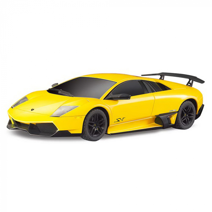 Mașină cu Telecomandă Lamborghini Murcielago LP670 Galben, Scara 1:24 [4]
