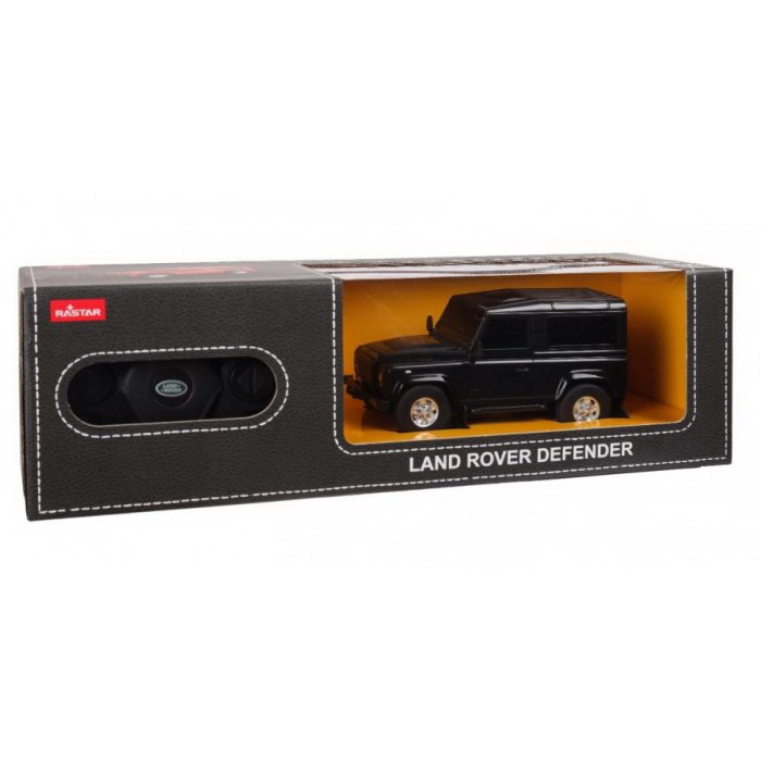 Mașină cu Telecomandă Land Rover Defender Negru, Scara 1:24 [2]