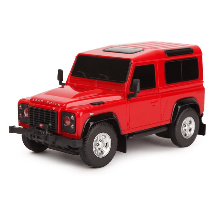Mașină cu Telecomandă Land Rover Defender Roșie, Scara 1:24 [7]
