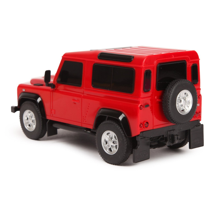 Mașină cu Telecomandă Land Rover Defender Roșie, Scara 1:24 [6]