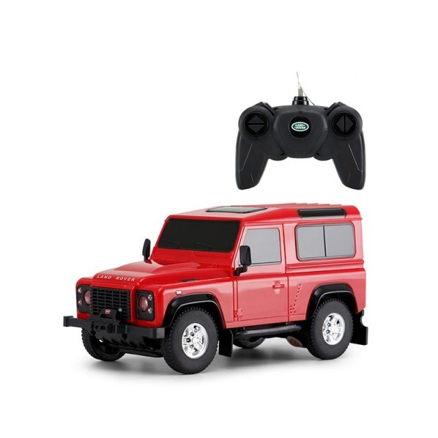 Mașină cu Telecomandă Land Rover Defender Roșie, Scara 1:24 [2]