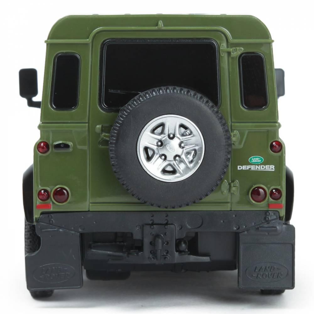 MASINA CU TELECOMANDA LAND ROVER DEFENDER VERDE CU SCARA 1 LA 24 [7]