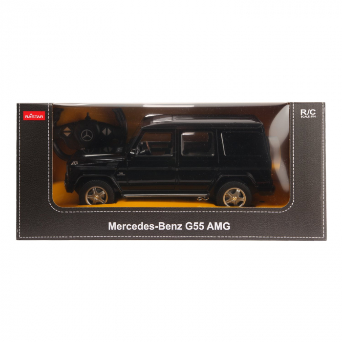 Masina cu telecomanda mercedes-benz g55 negru cu scara 1 la 14 [2]