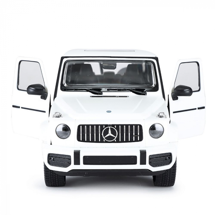 Mașină cu Telecomandă Mercedes-Benz G63 Alb, Scara 1:24 [6]