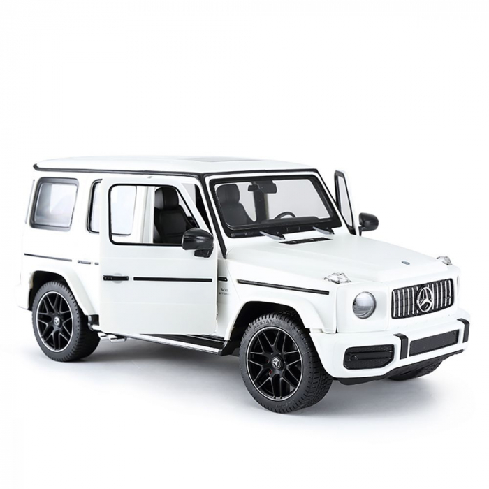 Mașină cu Telecomandă Mercedes-Benz G63 Alb, Scara 1:24 [4]