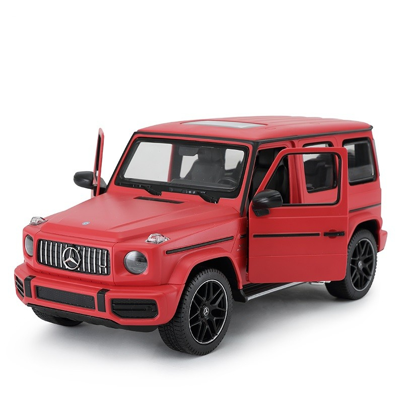 MASINA CU TELECOMANDA MERCEDES-BENZ G63 ROSU SCARA 1 LA 14 [2]