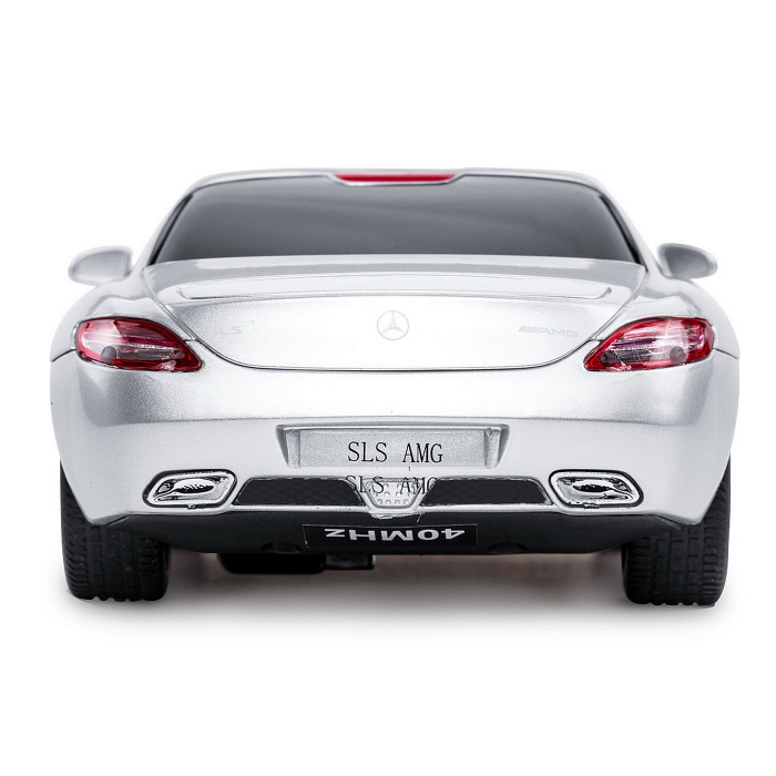 Mașină cu Telecomandă Mercedes-Benz SLS AMG Argintie, Scara 1:24 [4]