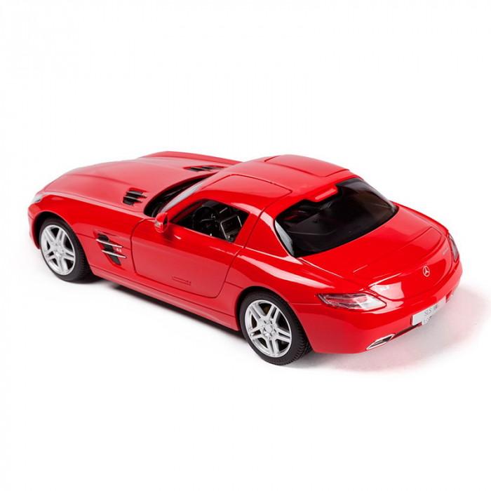 Masina cu telecomanda mercedes-benz sls rosu scara 1 la 14 [6]