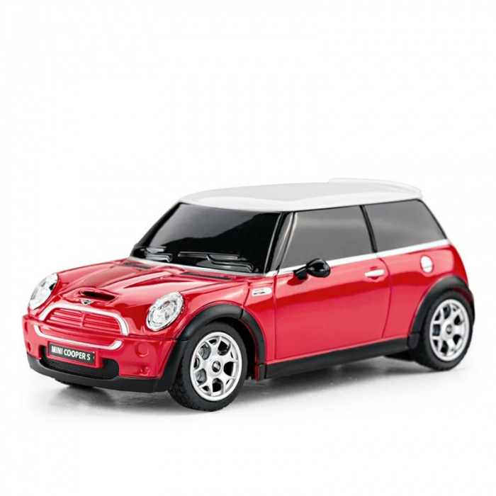 Mașină cu Telecomandă Mini Cooper Roșie, Scara 1:24 [5]