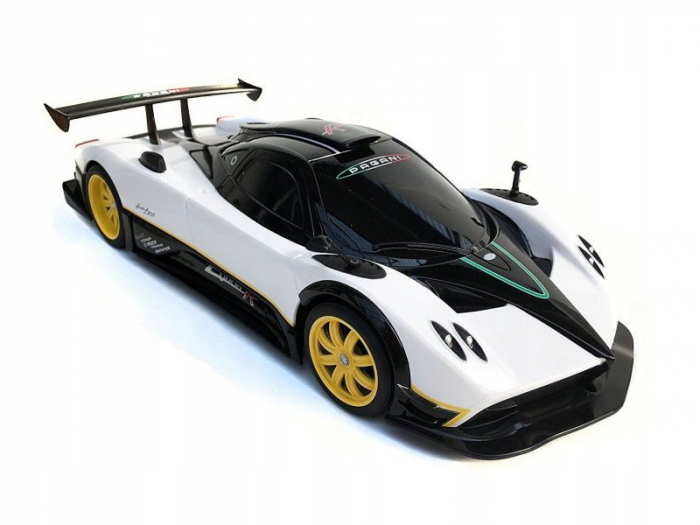 Mașină cu Telecomandă Pagani Zonda R Alb, Scara 1:24  [6]